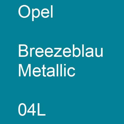 Opel, Breezeblau Metallic, 04L.